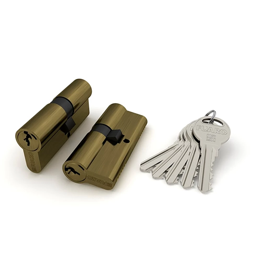 Фото Цилиндровый механизм (R300/60) R3000Key60(25+10+25) AB бронза 5Key