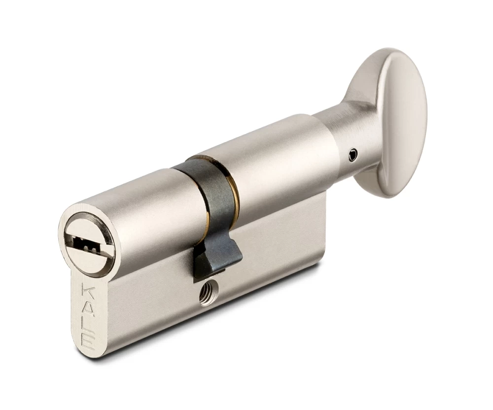 Фото Цилиндровый механизм с вертушкой 164 BM/90 (40+10+40) mm никель 5 кл.