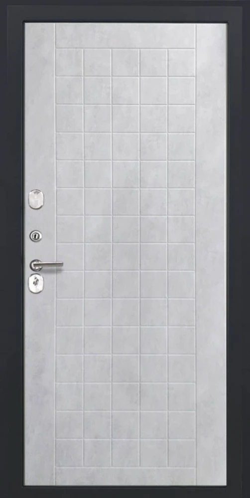 Входная дверь ДвериПРО Квадро ФЛ-256 (10мм, бетон снежный) DPRO200159 внутренняя сторона