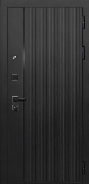 Входная дверь ДвериПРО L-45 Экошпон СБ-3 (16мм, венге) DPRO200555 внешняя сторона