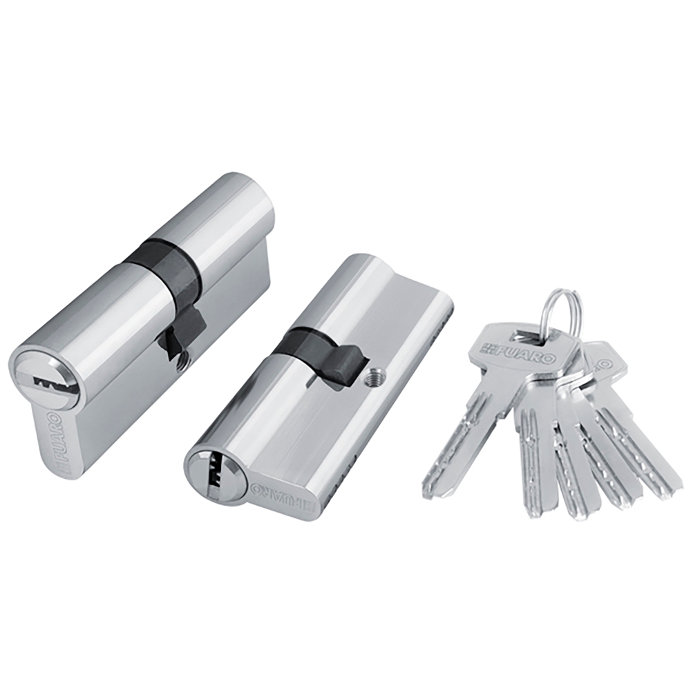 Фото Цилиндровый механизм (200 ZA/90) 2000ZAKey90(30+10+50) CP хром 5Key